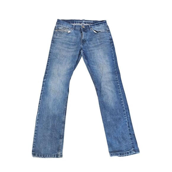 Beverly Hills Polo Club Mens Jeans 32x32 Blue Denim Straight Fit Cotton Blend - Picture 1 of 10